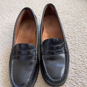 Weejuns, Black Leather, 7.5